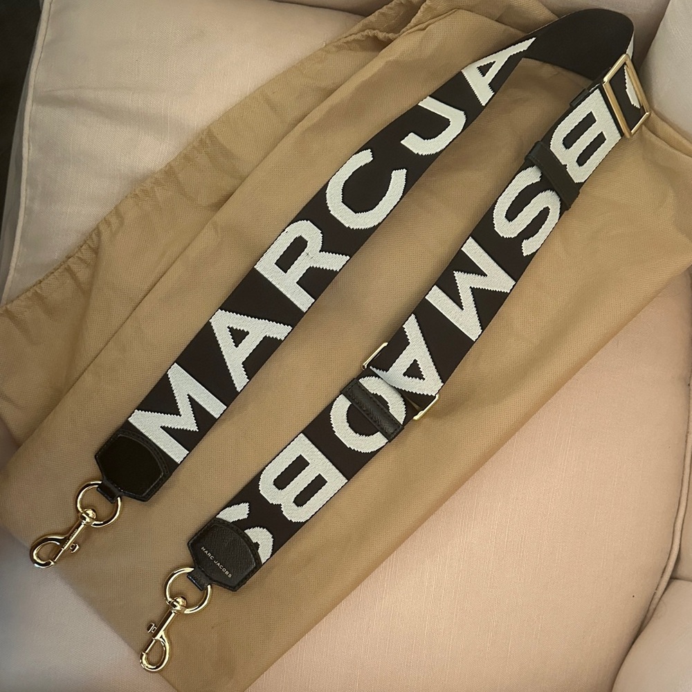 Marc Jacobs Black and White Bag Strap Authentic!